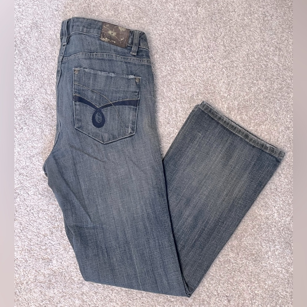 Z. Cavaricci Straight Leg Denim, size 12, great condition, 32 inseam